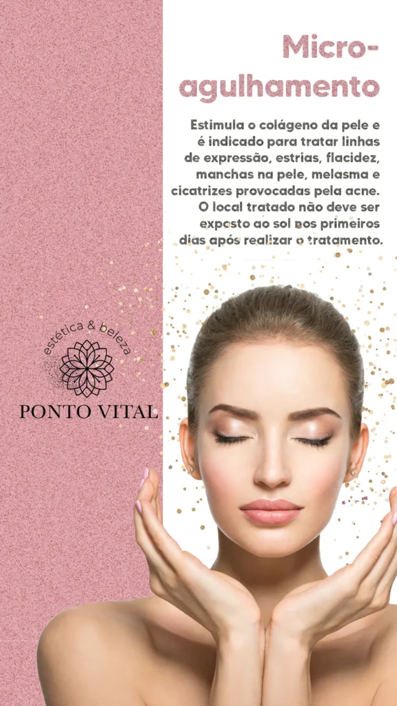 Microagulhamento Clínica Estética Ponto Vital